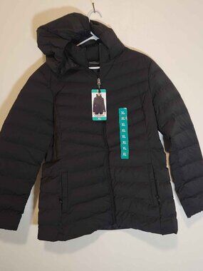 NWT  32 Degrees Heat Women's Hooded Puffer Jacket